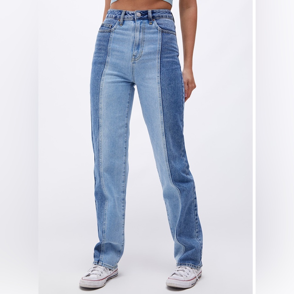 PacSun Eco Two-Tone '90s Boyfriend Jeans